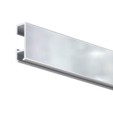 Click Rail polished aluminum 200 cm