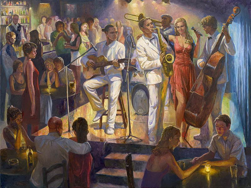 Santos, Jazznight in Cuba