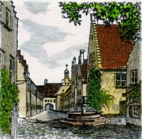 Augsburg, Fuggerei