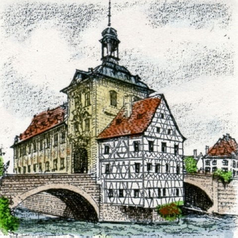 Bamberg, Altes Rathaus