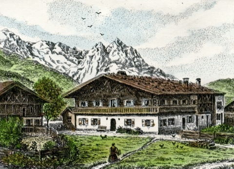 Bauernhaus, Süd