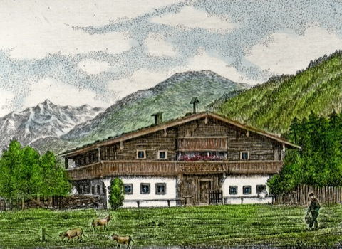 Bauernhaus, Süd