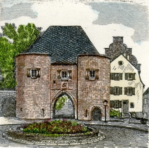 Bergheim, Aachener Tor