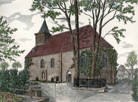 Berlin, Dorfkirche Dahlem