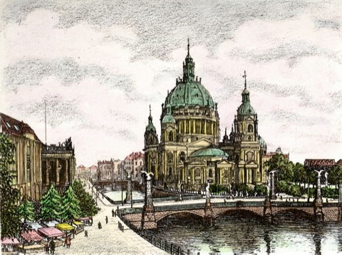 Berlin, Dom um 1925