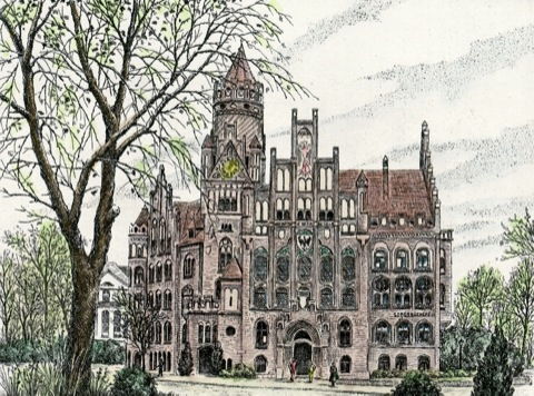 Berlin, Rathaus Schmargendorf