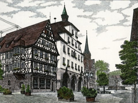 Calw, Marktplatz