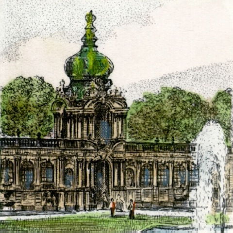 Dresden, Kronentor