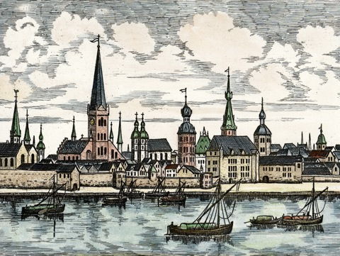 Düsseldorf, hist. Ansicht