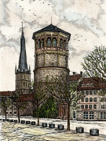 Düsseldorf, Schloßturm