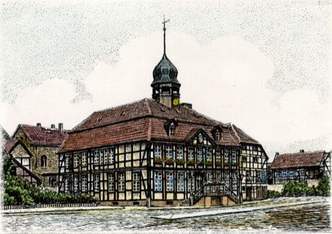 Grabow, Rathaus