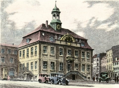 Hamburg, Altona Rathaus