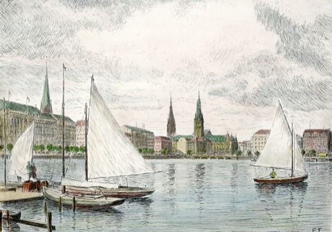 Hamburg, Binnenalster