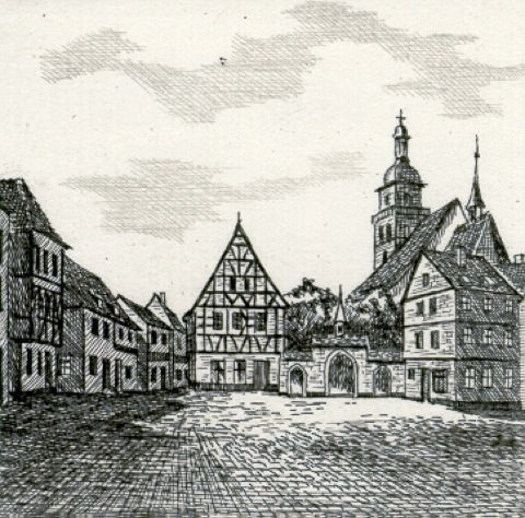 Kirchberg, Marktplatz