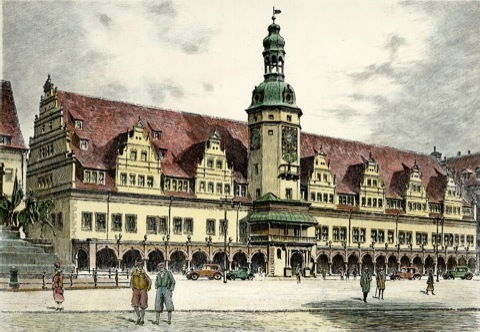 Leipzig, Rathaus