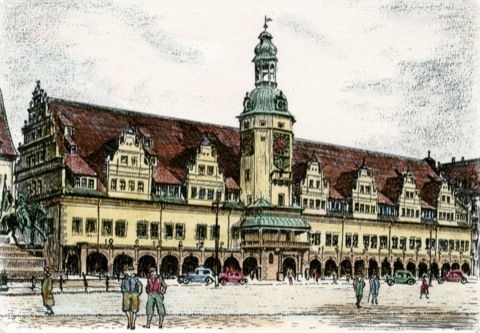 Leipzig, Rathaus