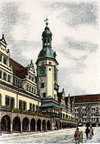 Leipzig, Rathaus