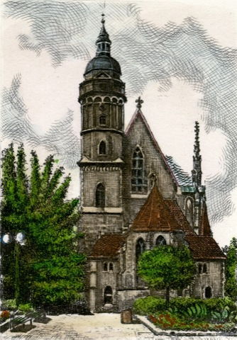 Leipzig, Thomaskirche