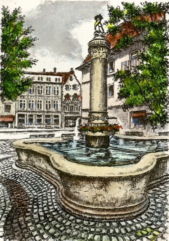 Lörrach, Brunnen