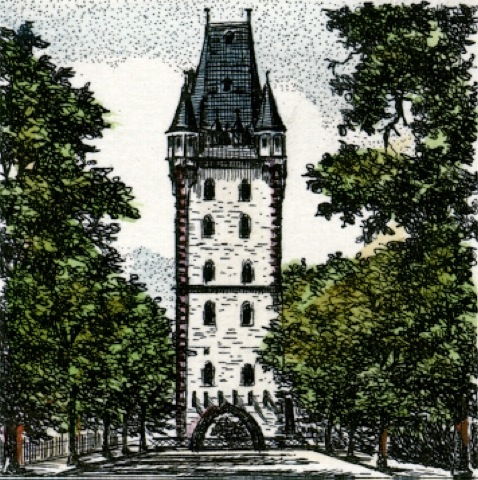 Mainz, Holzturm