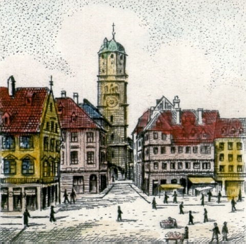 Memmingen, Marktplatz