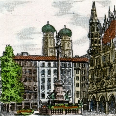 München, Mariensäule