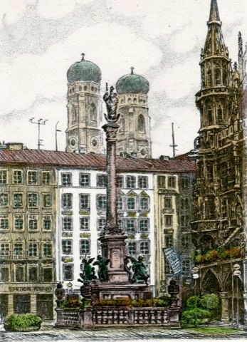 München, Mariensäule