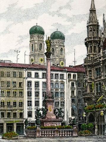 München, Mariensäule