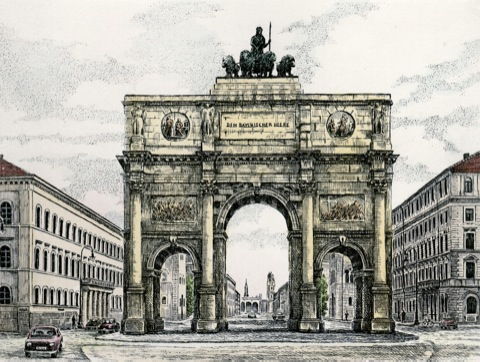 München, Siegestor