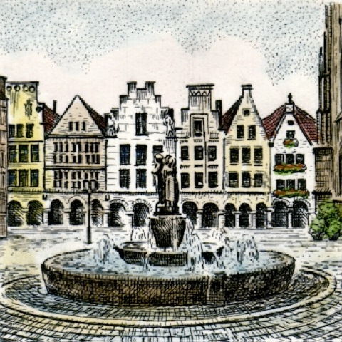 Münster, Lambertusbrunnen