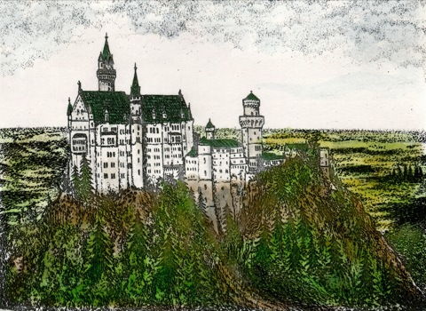 Neuschwanstein, Schloß