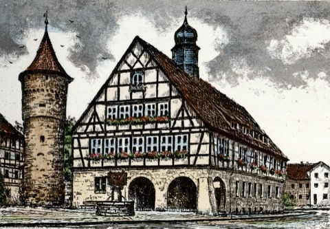 Niederstetten, Rathaus