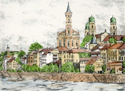Passau, St. Paul und St. Stephan