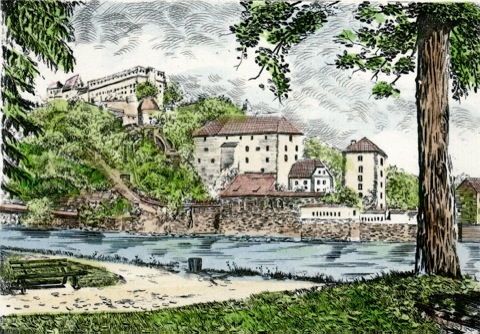 Passau, Veste Oberhaus