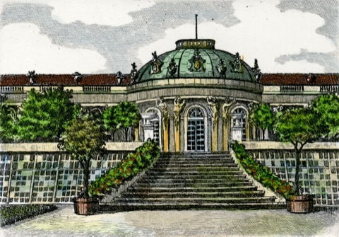 Potsdam, Schloß Sanssouci