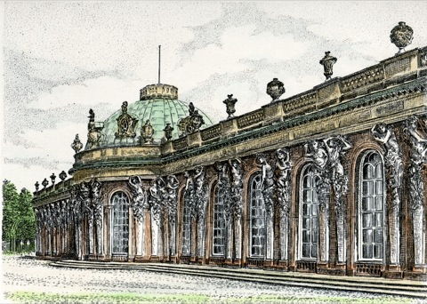 Potsdam, Schloß Sanssouci