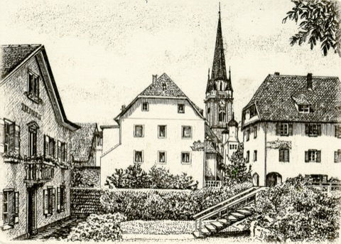 Radolfzell, Obertor mit Münster