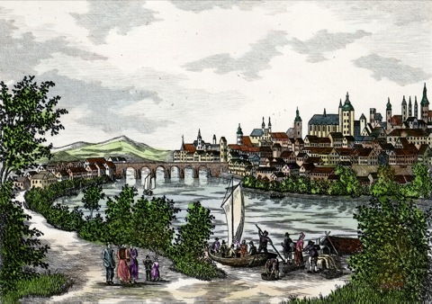 Regensburg, Historische Ansicht
