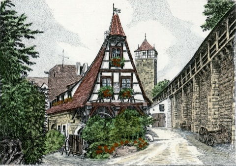 Rothenburg, Alte Schmiede