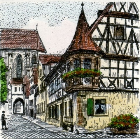 Rothenburg, Feuerleinserker