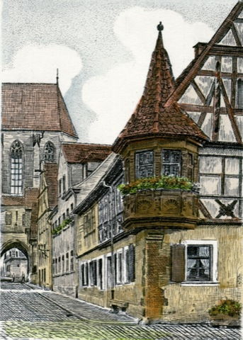 Rothenburg, Feuerleinserker