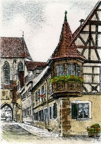 Rothenburg, Feuerleinserker