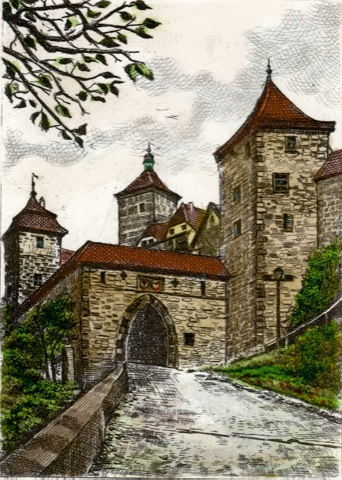 Rothenburg, Kobolzellertor