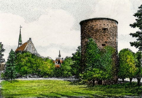 Salzwedel, Burggarten