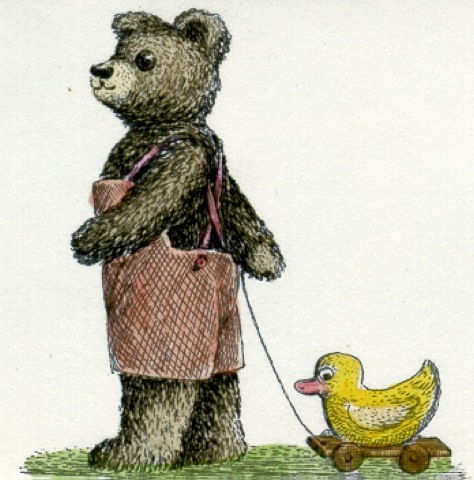 Teddy mit Ente