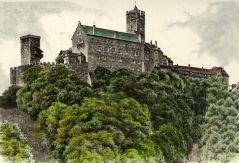 Wartburg, Wartburg von SO