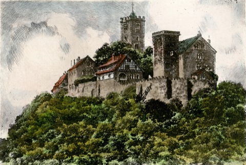 Wartburg, Wartburg von SW