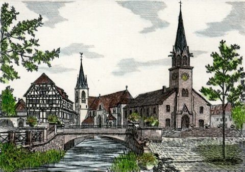 Weingarten/Bd., Marktbrücke