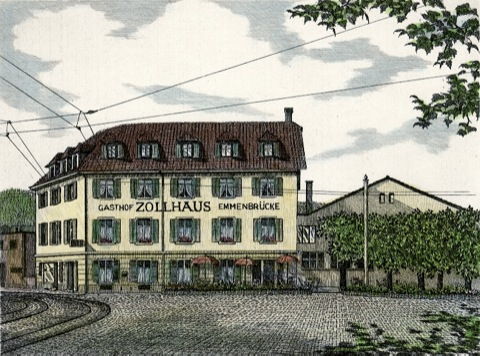 Zug, Gasthof Zollhaus