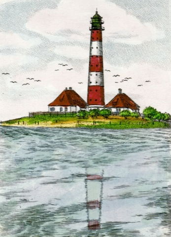 Nordsee, Leuchtturm